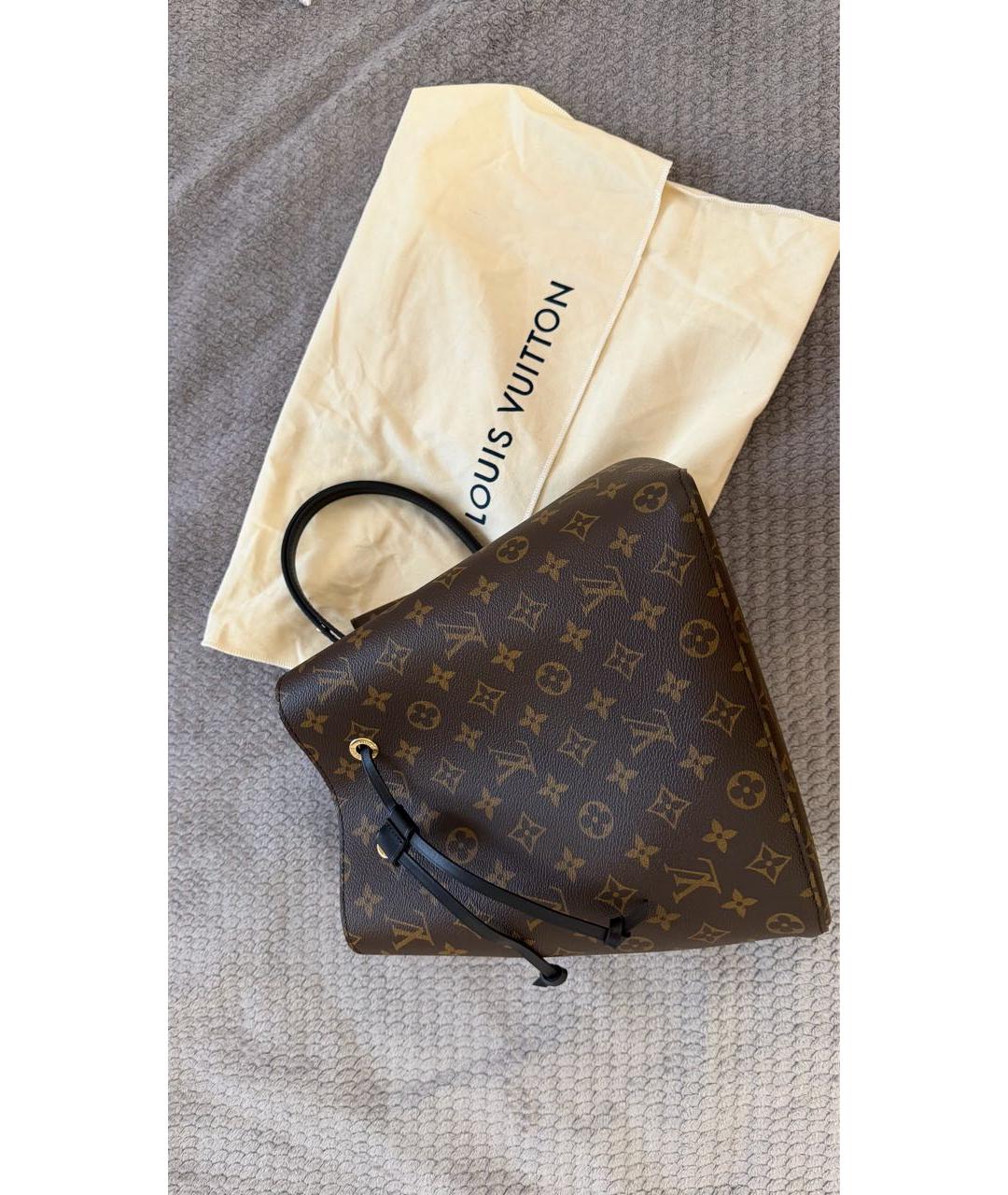 LOUIS VUITTON Коричневая сумка через плечо, фото 9