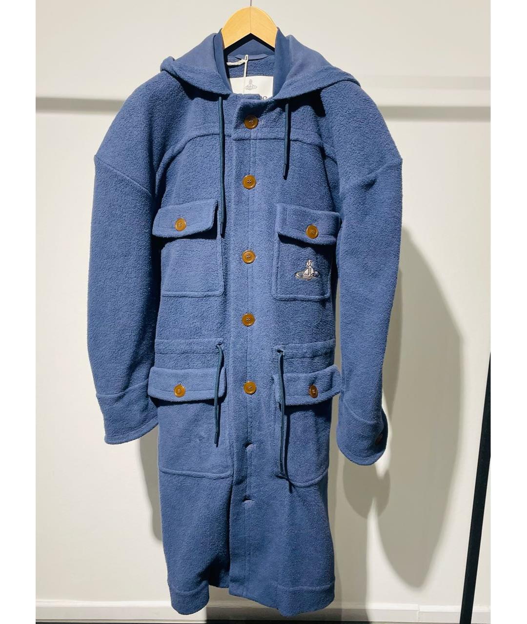 VIVIENNE WESTWOOD Синее пальто, фото 9