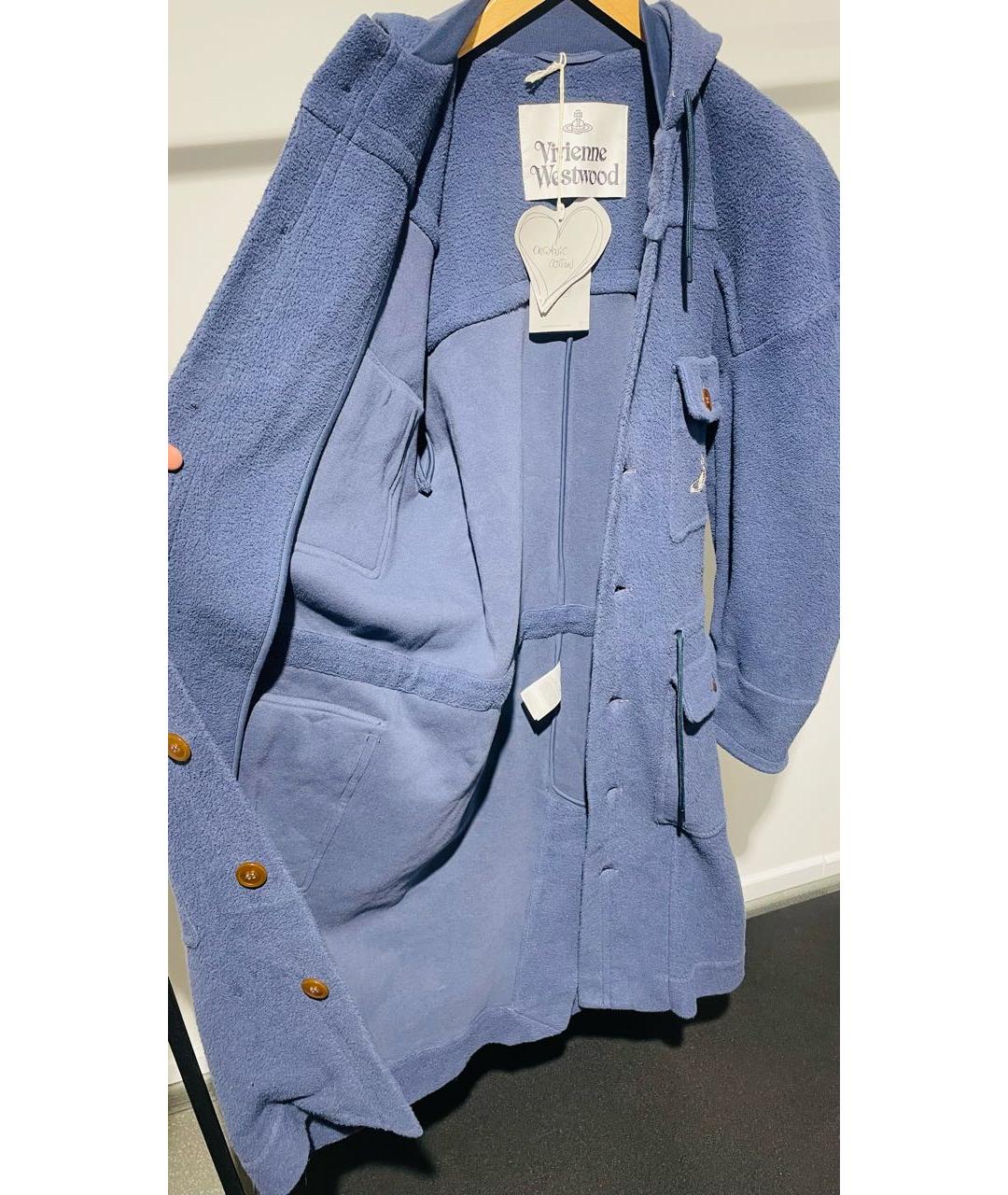 VIVIENNE WESTWOOD Синее пальто, фото 7