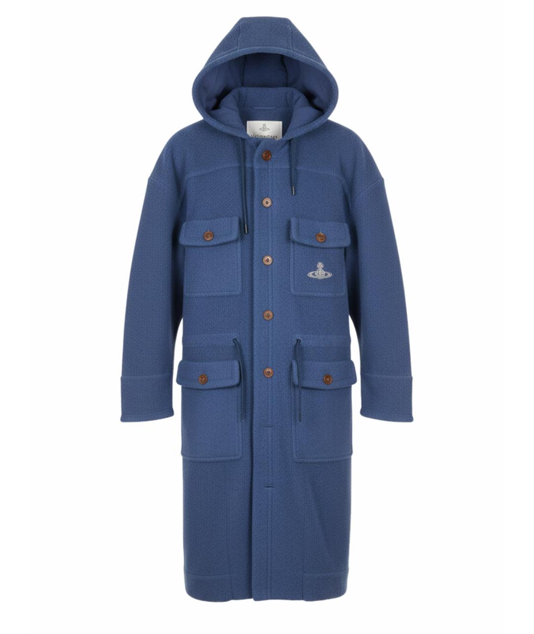VIVIENNE WESTWOOD Синее пальто, фото 1
