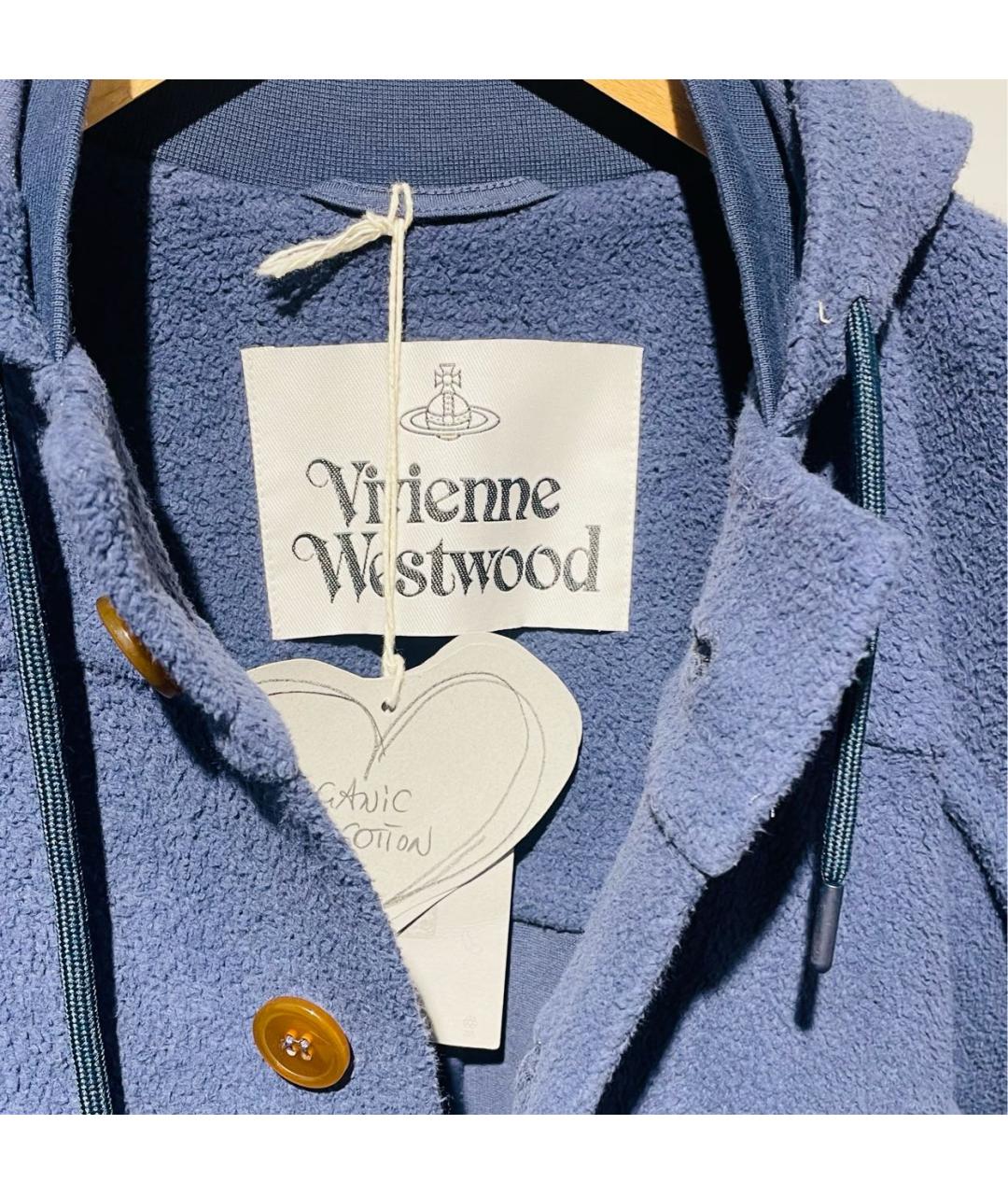 VIVIENNE WESTWOOD Синее пальто, фото 3