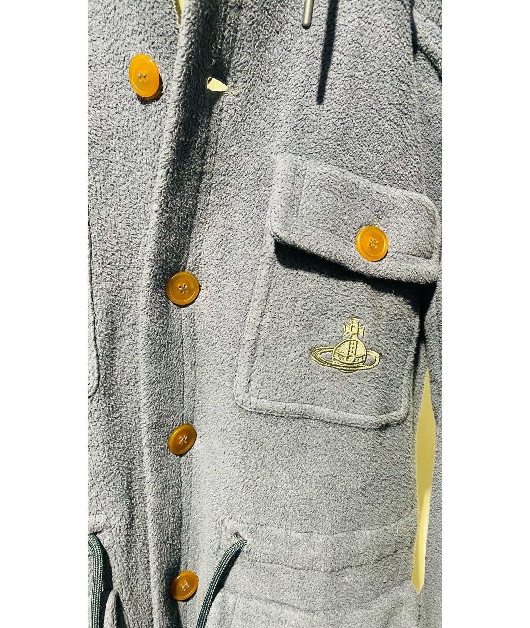 VIVIENNE WESTWOOD Синее пальто, фото 4