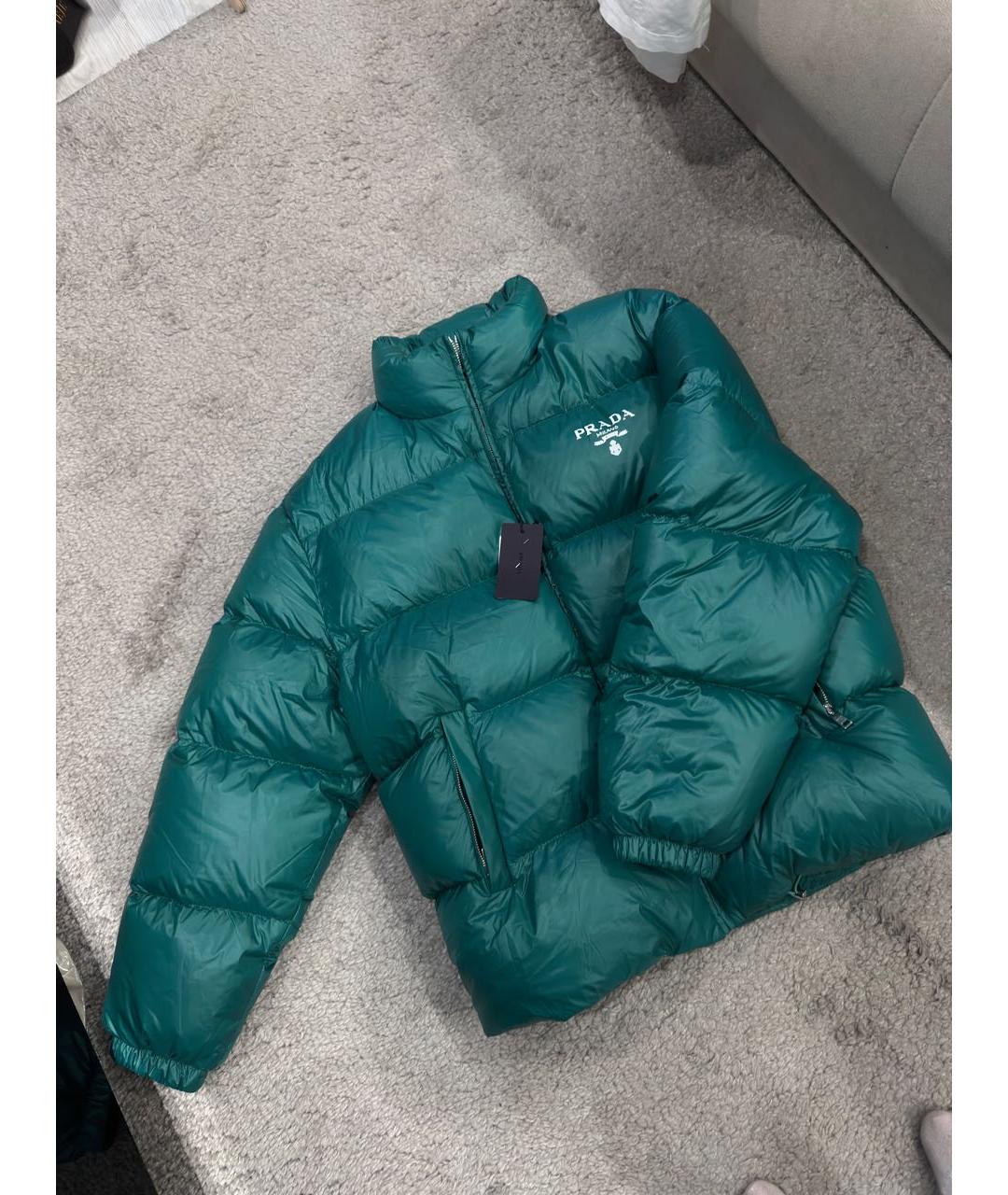 PRADA Зеленая куртка, фото 5