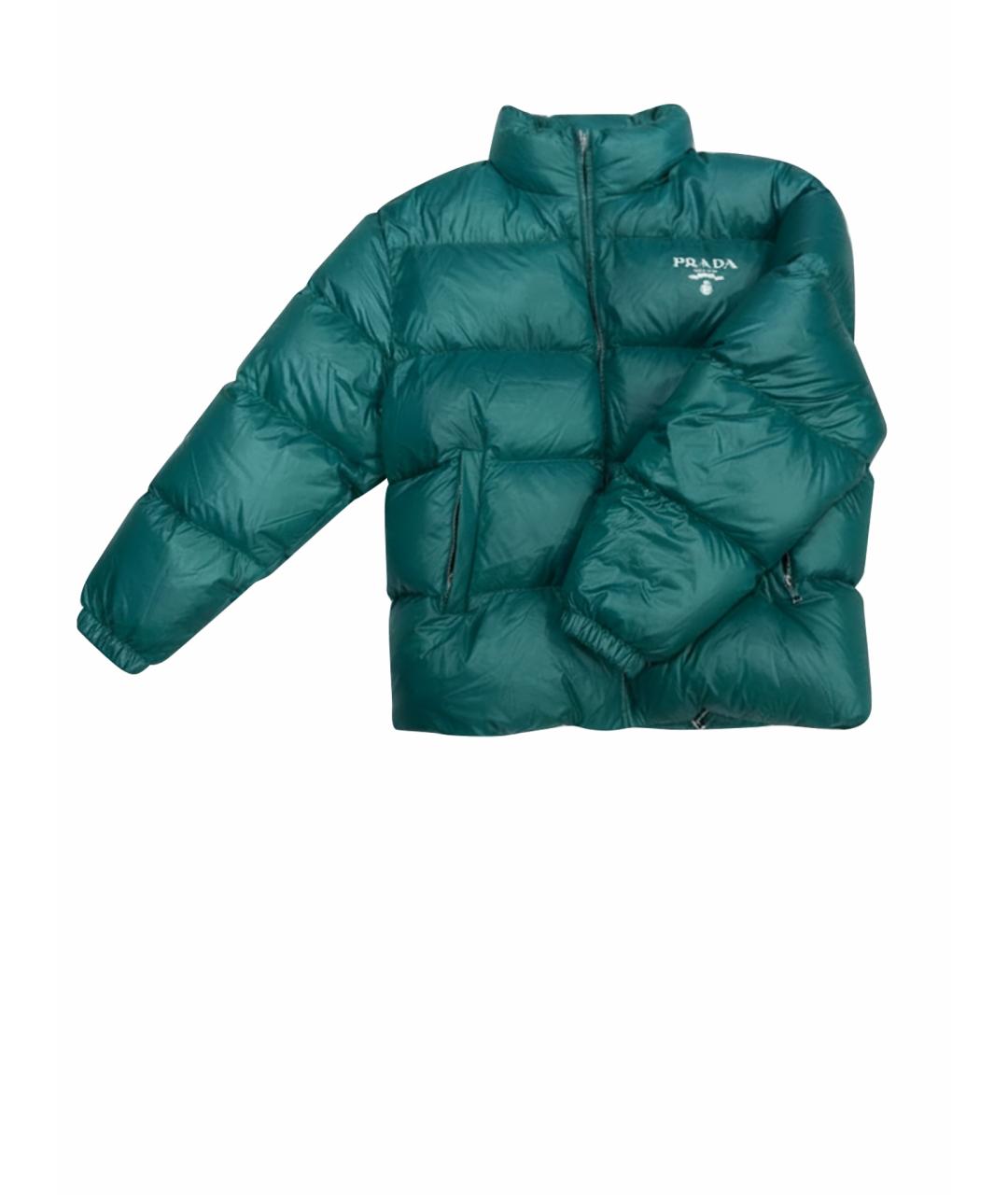 PRADA Зеленая куртка, фото 1