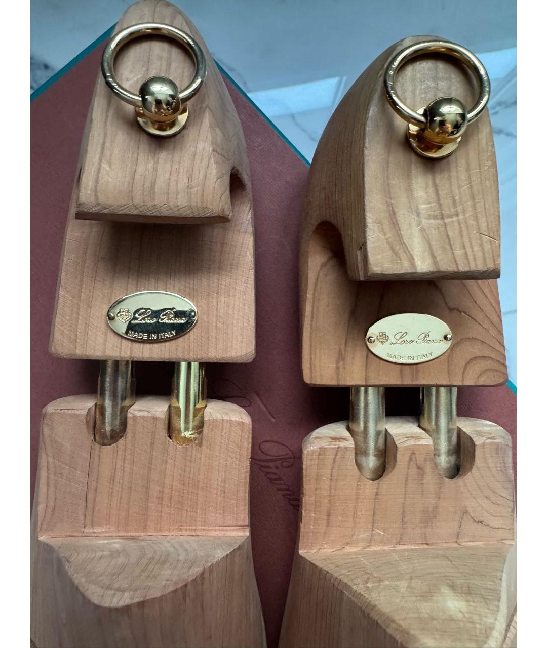 LORO PIANA Бежевые туфли, фото 4