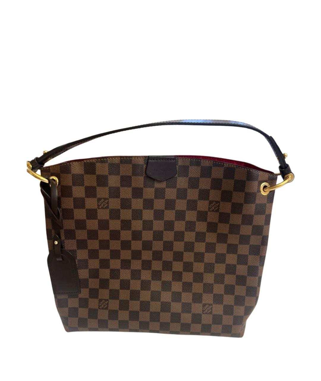 LOUIS VUITTON Коричневая сумка тоут, фото 1