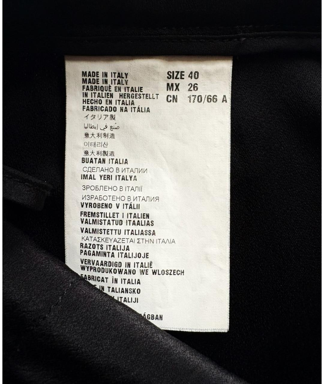 MIU MIU Черные ацетатные шорты, фото 6