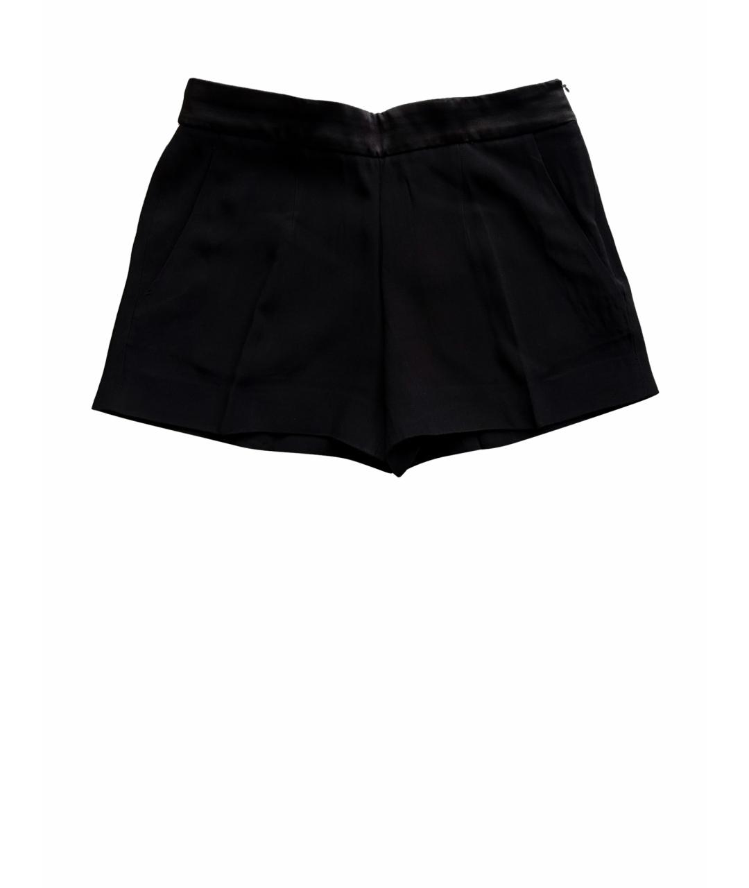 MIU MIU Черные ацетатные шорты, фото 1