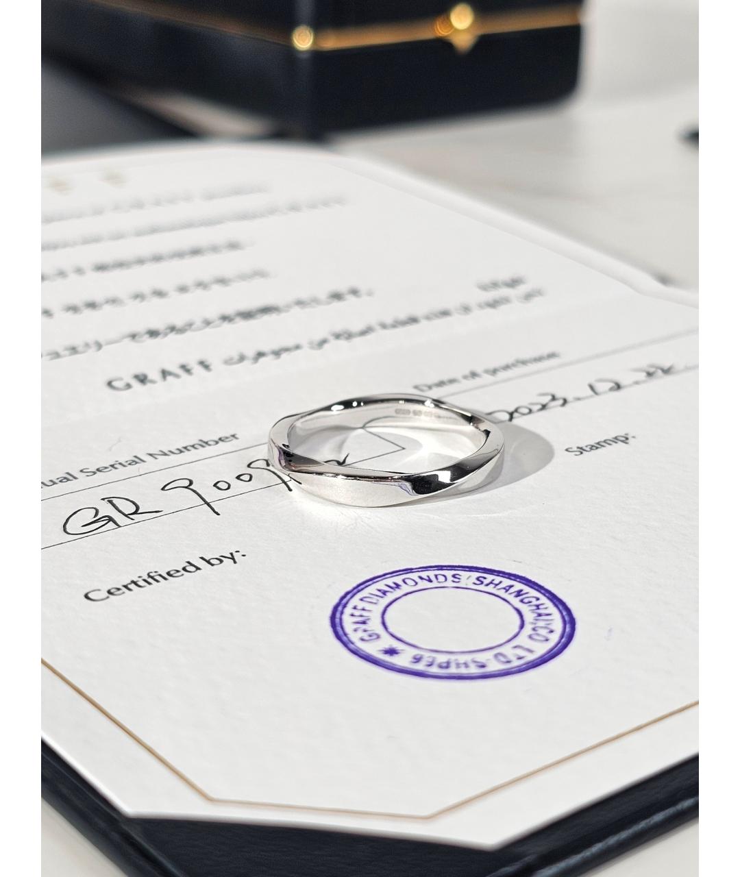 GRAFF Серебряное кольцо из белого золота, фото 2