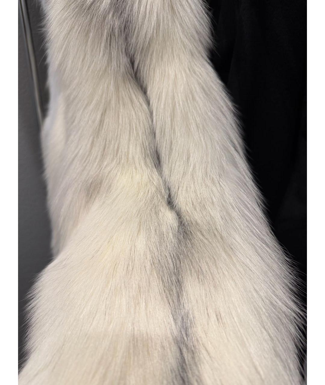 SAGA Белая меховая шуба, фото 4