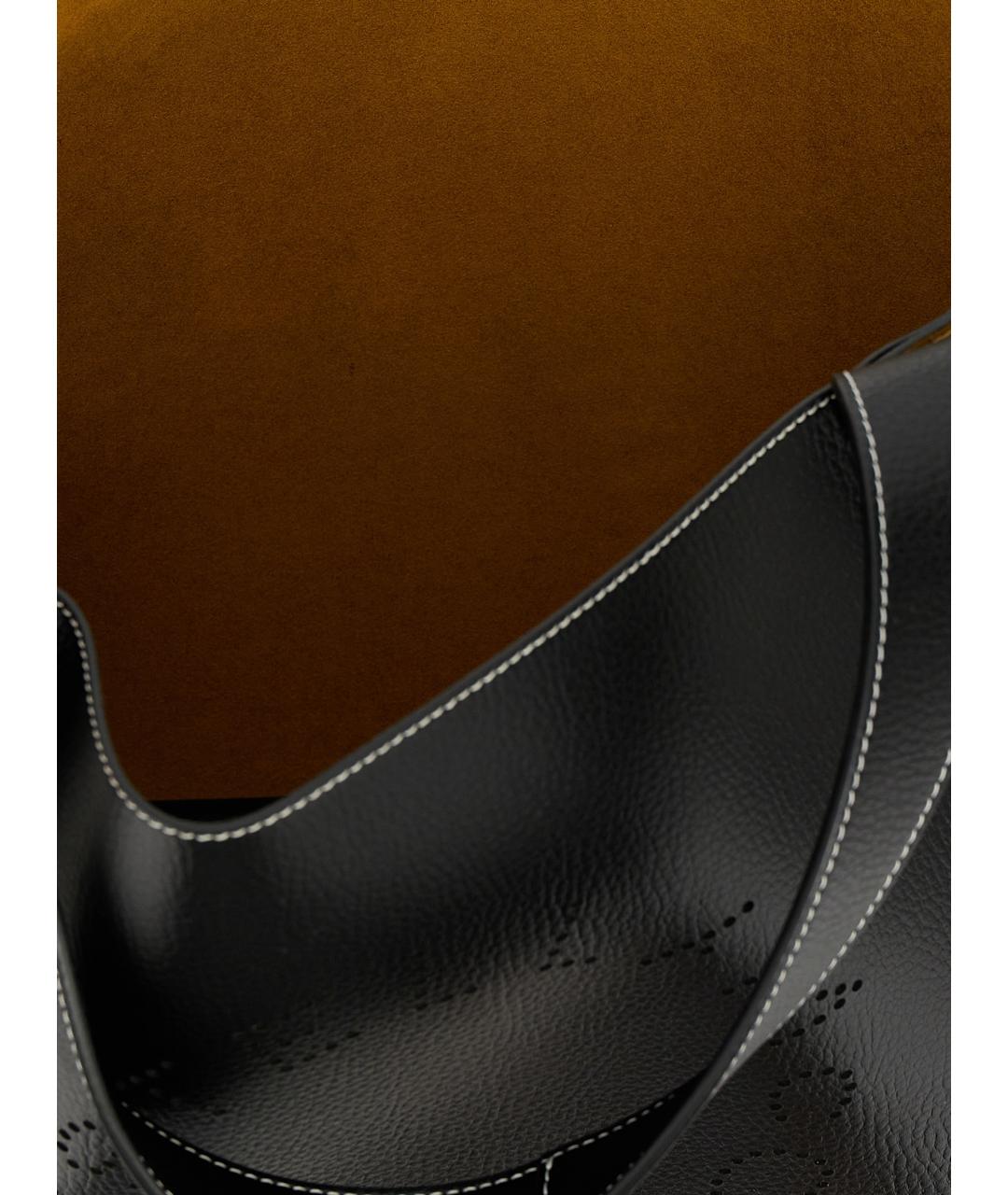 STELLA MCCARTNEY Черная синтетическая сумка тоут, фото 4