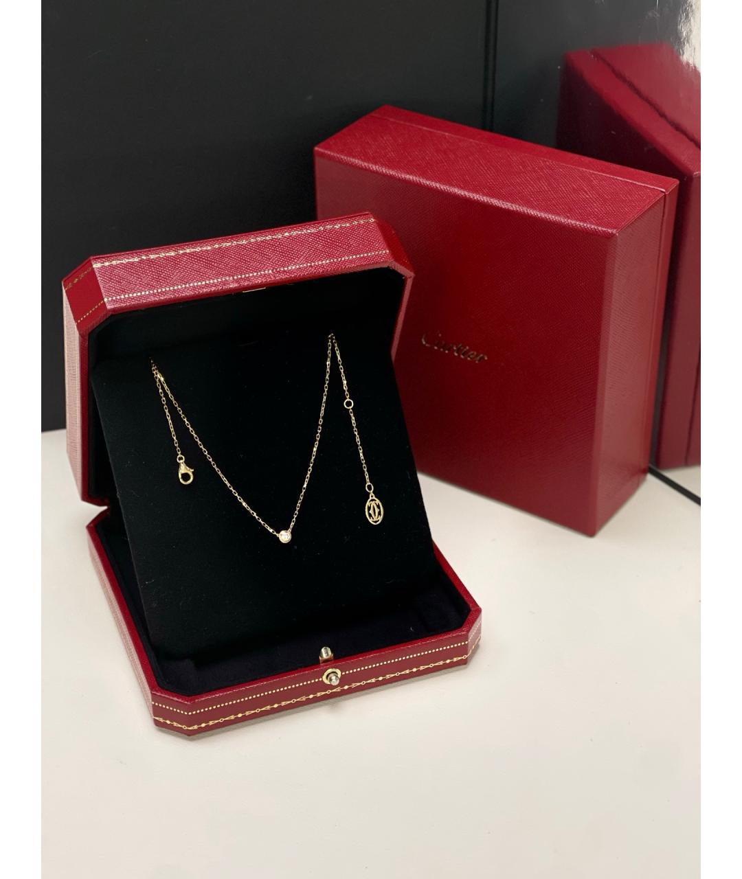 CARTIER Золотое колье из розового золота, фото 2