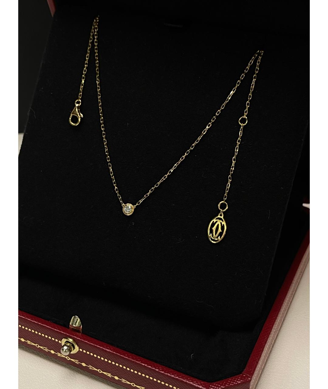 CARTIER Золотое колье из розового золота, фото 4