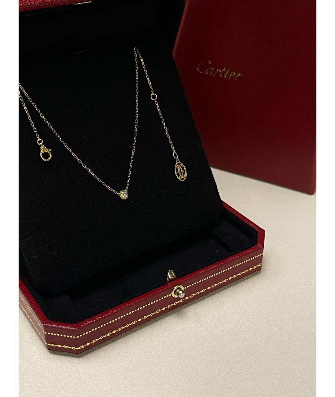 CARTIER Золотое колье из розового золота, фото 3