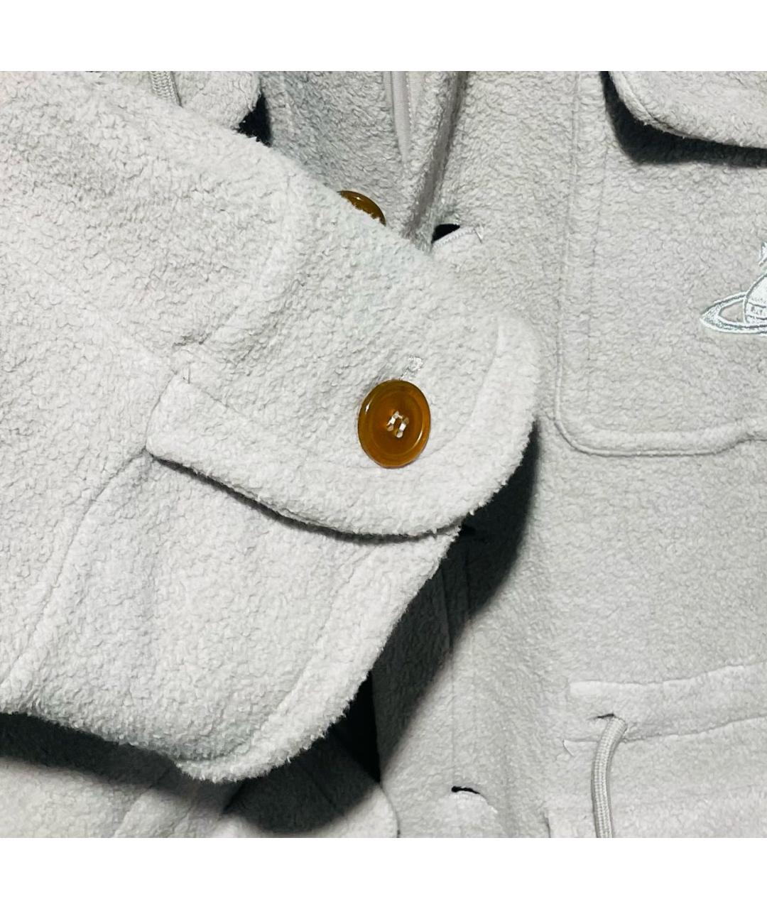 VIVIENNE WESTWOOD Бежевое пальто, фото 8