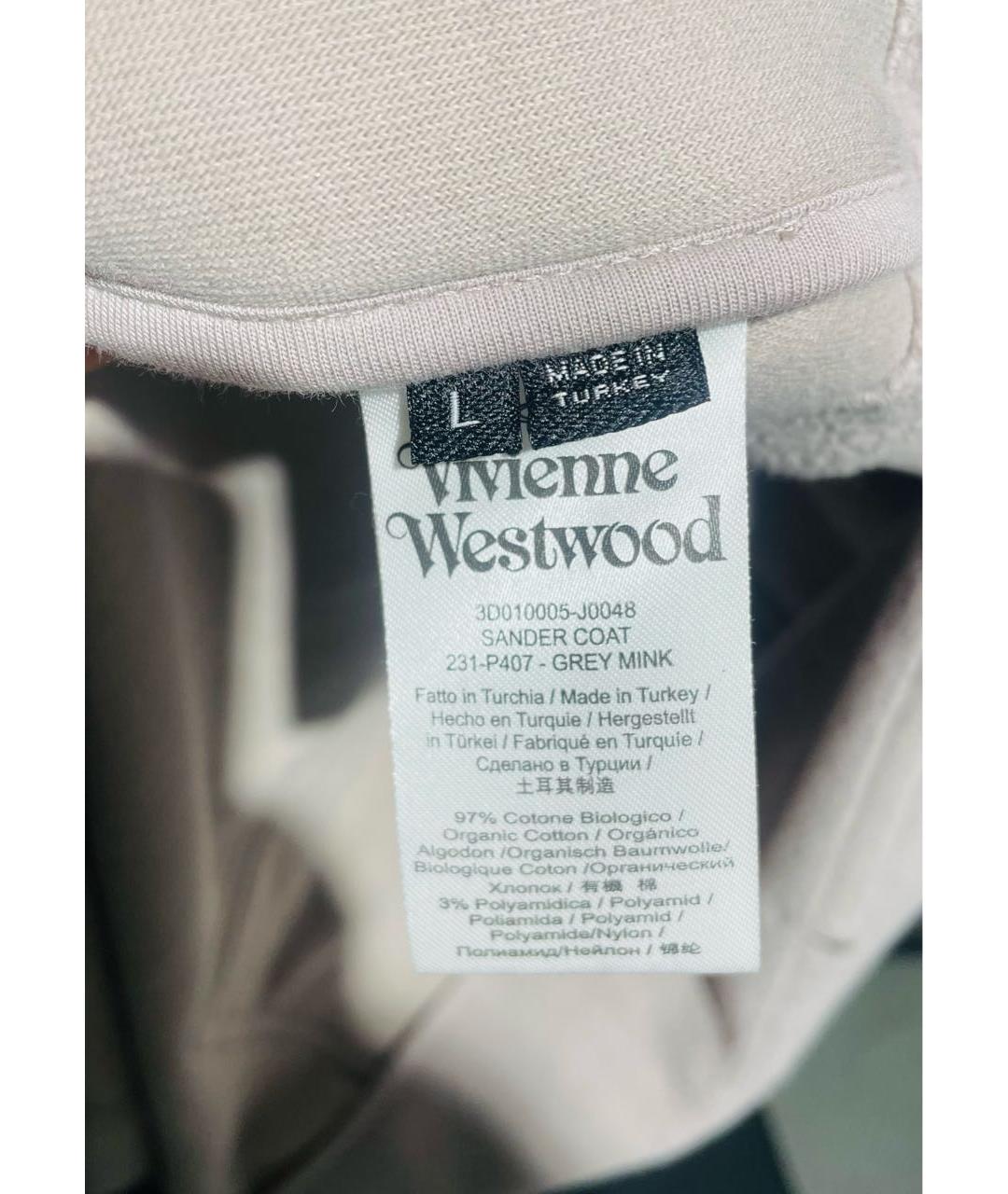 VIVIENNE WESTWOOD Бежевое пальто, фото 6