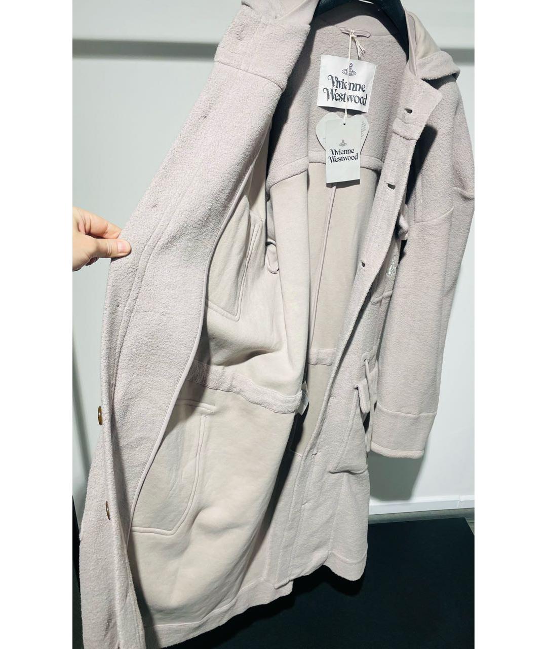 VIVIENNE WESTWOOD Бежевое пальто, фото 5