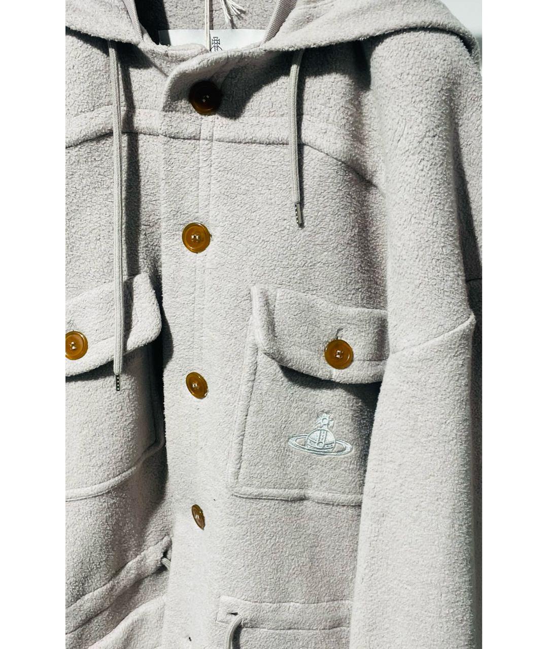 VIVIENNE WESTWOOD Бежевое пальто, фото 4