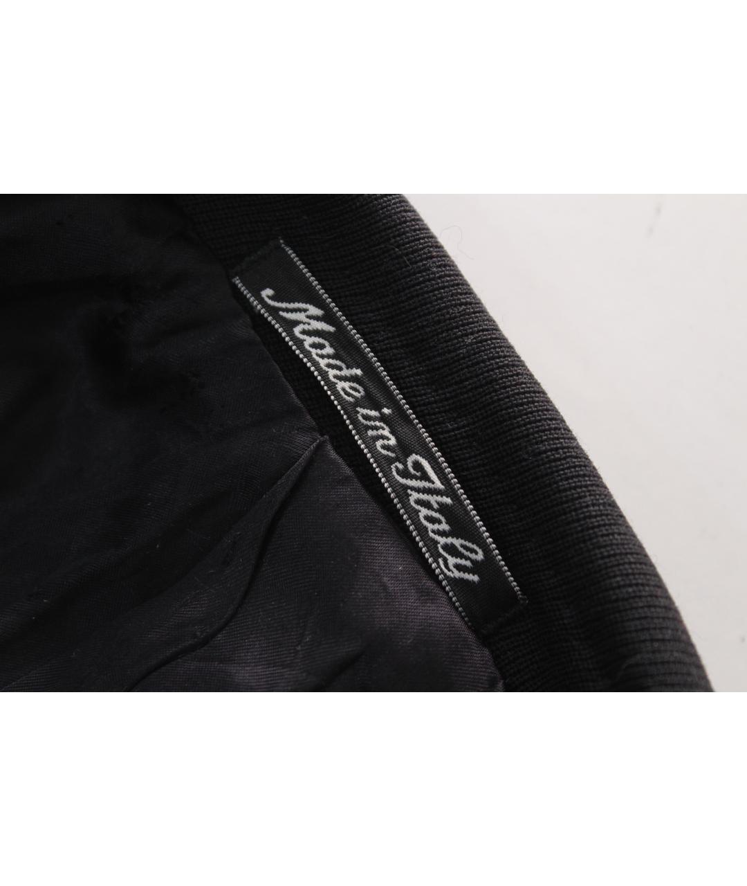 GIORGIO ARMANI Темно-синее шерстяное пальто, фото 8