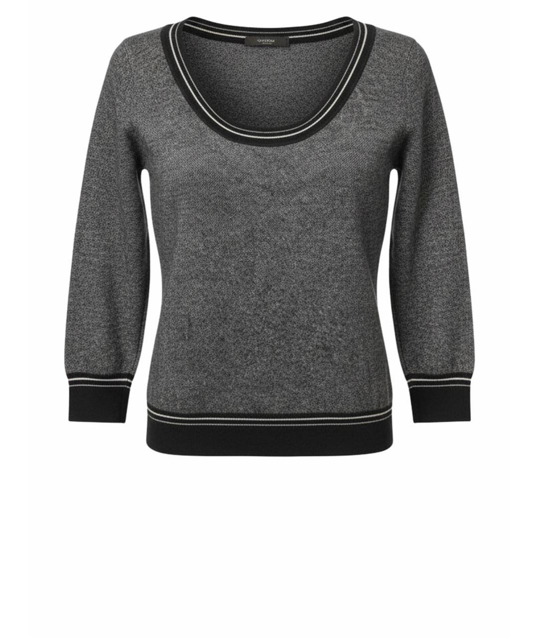 LORO PIANA Серый кашемировый джемпер / свитер, фото 1