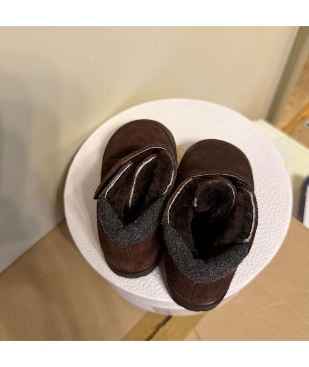 Age Of Innocence Бордовые замшевые ботинки, фото 3