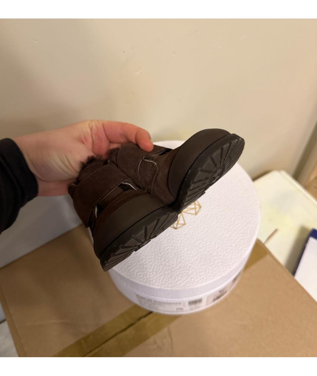 Age Of Innocence Бордовые замшевые ботинки, фото 5