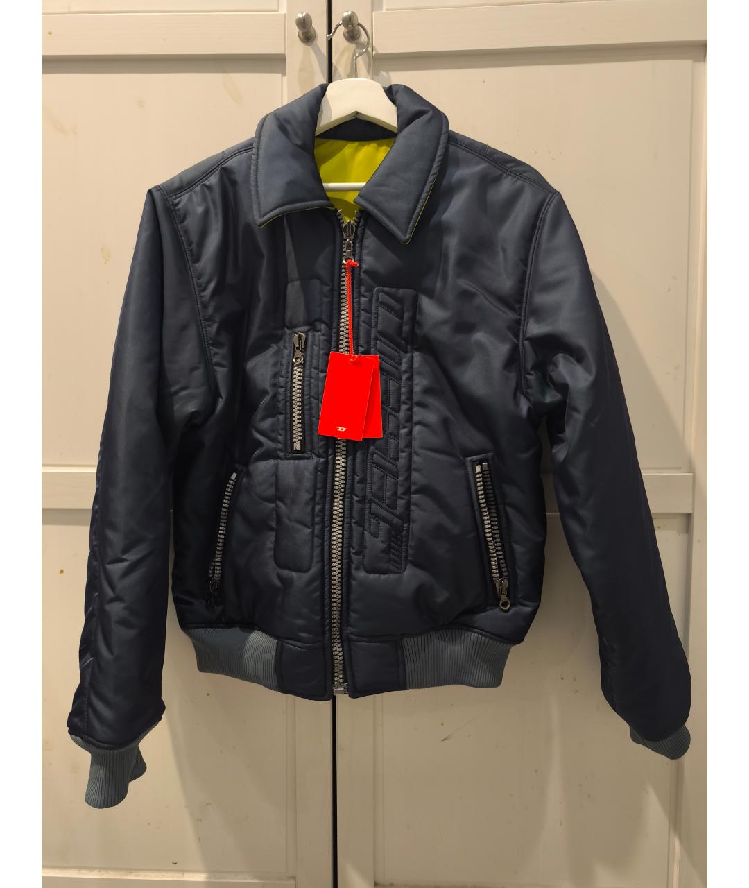 DIESEL Темно-синяя куртка, фото 5
