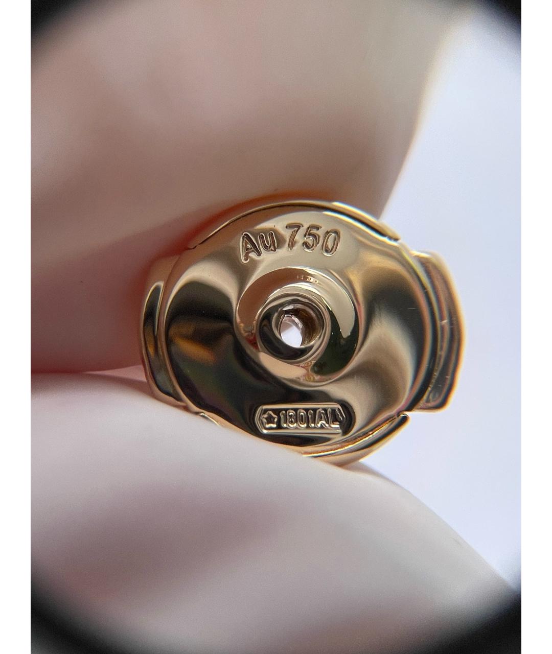 VAN CLEEF & ARPELS Золотые серьги из желтого золота, фото 5