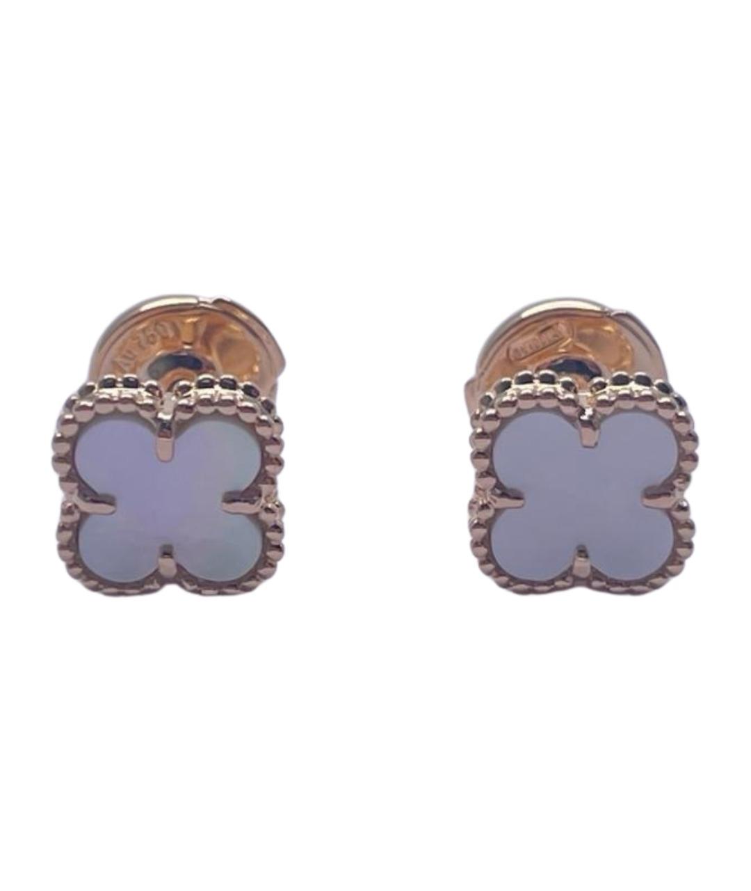 VAN CLEEF & ARPELS Золотые серьги из желтого золота, фото 1