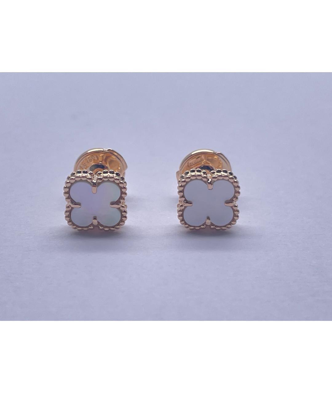 VAN CLEEF & ARPELS Золотые серьги из желтого золота, фото 6