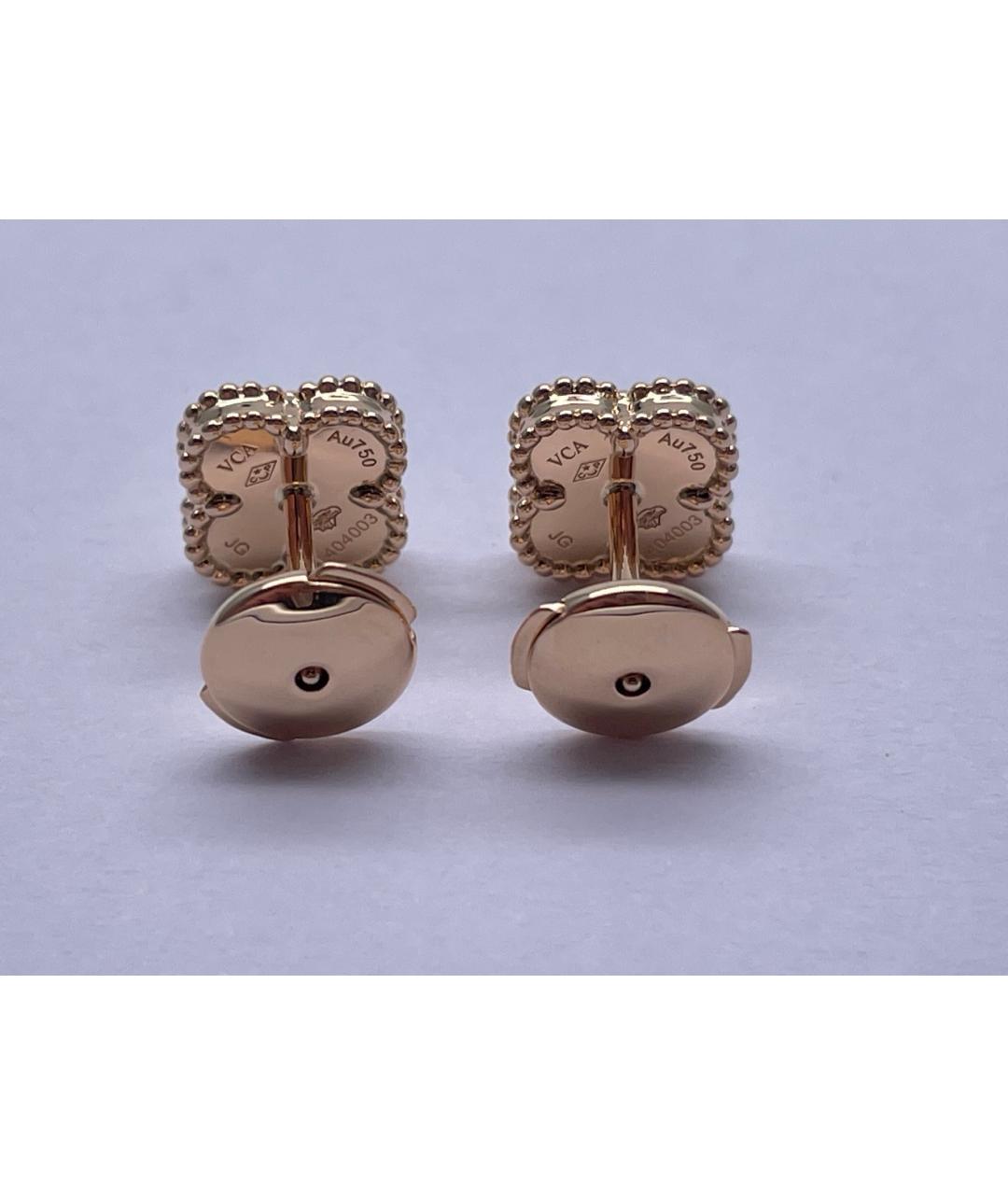 VAN CLEEF & ARPELS Золотые серьги из желтого золота, фото 3