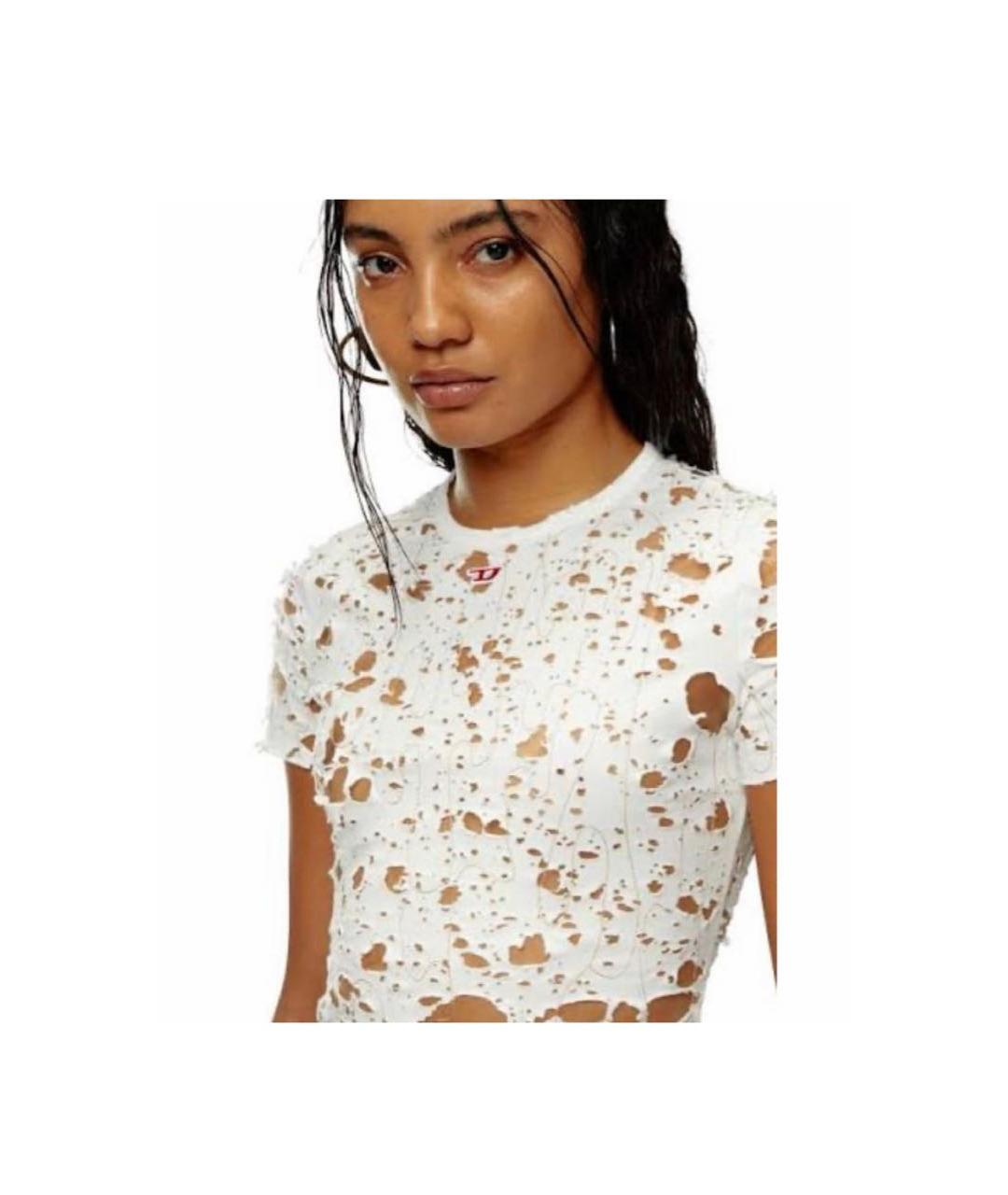 DIESEL Белая футболка, фото 6