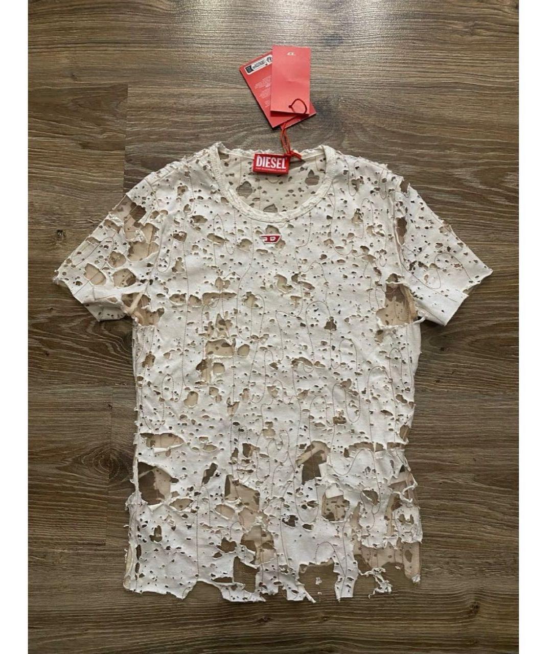 DIESEL Белая футболка, фото 2