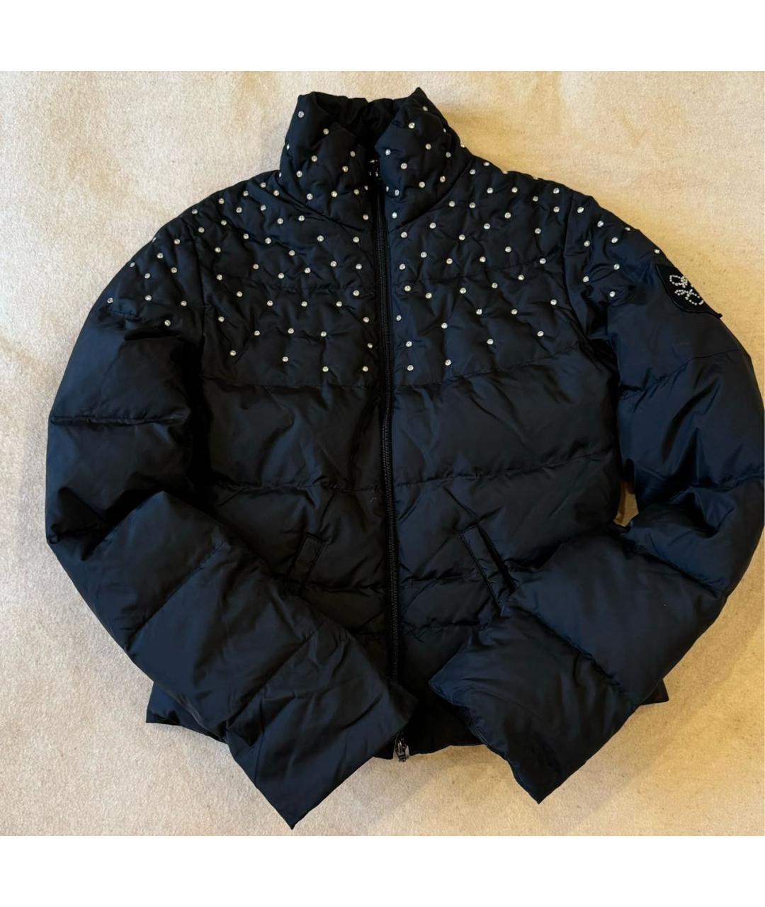LIU JO Черная полиэстеровая куртка, фото 8