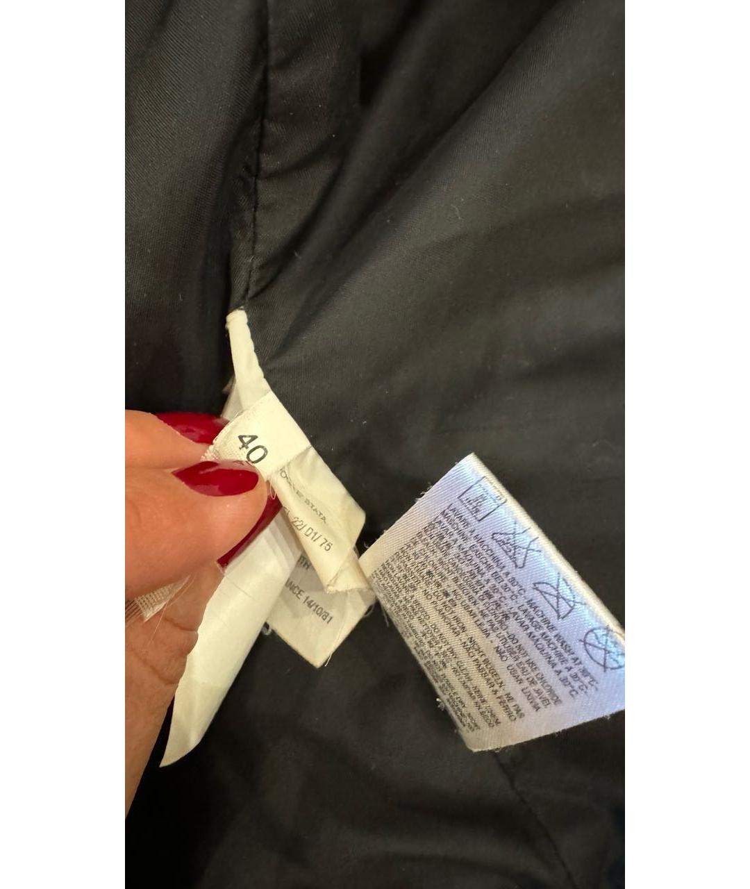 LIU JO Черная полиэстеровая куртка, фото 6