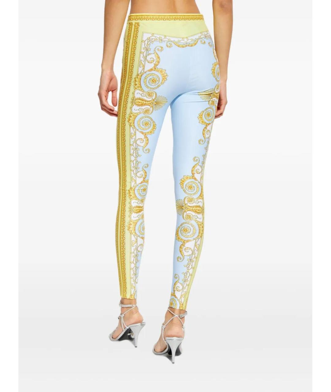VERSACE Мульти полиамидовые леггинсы и велосипедки, фото 3