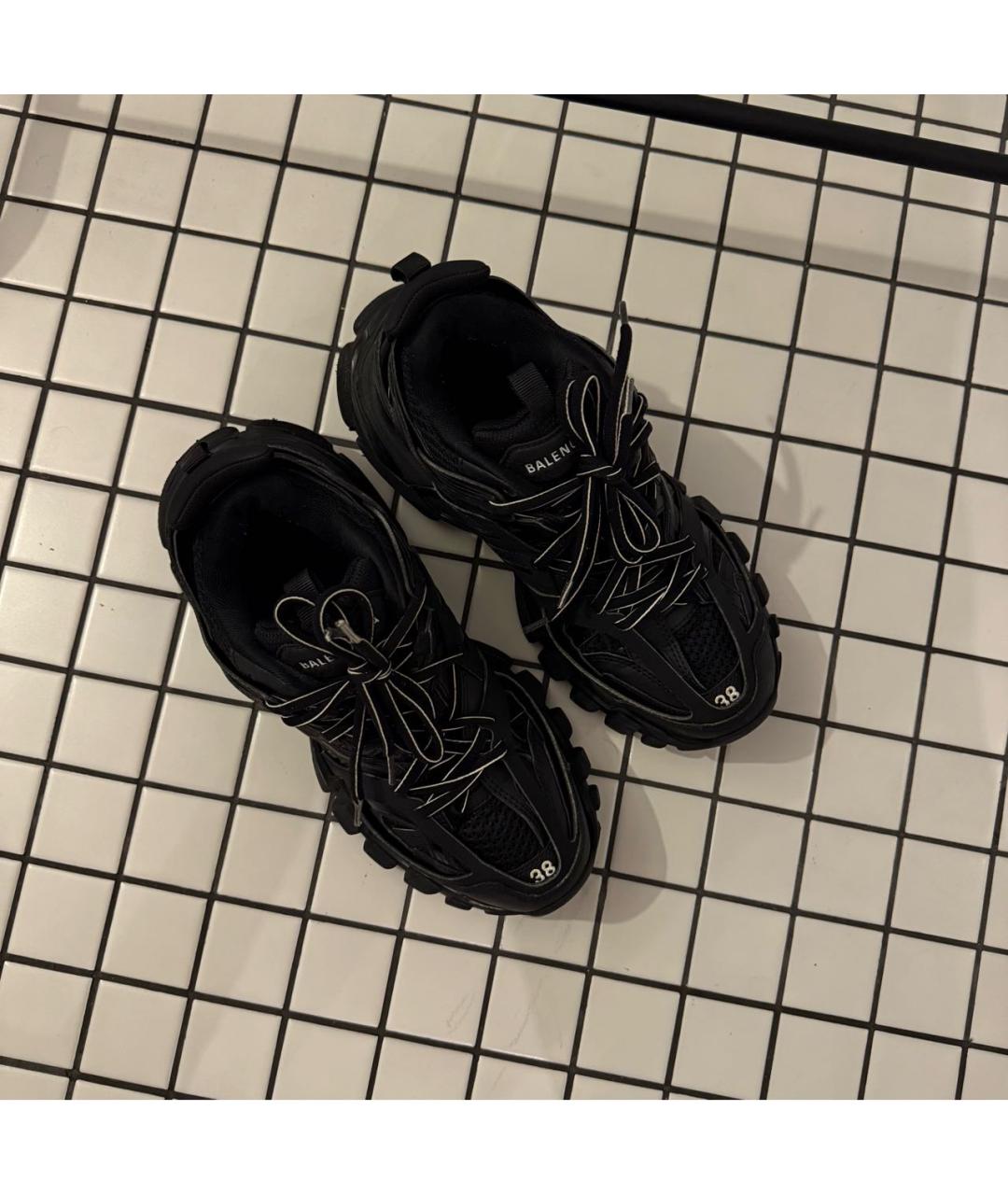 BALENCIAGA Черные кроссовки, фото 4