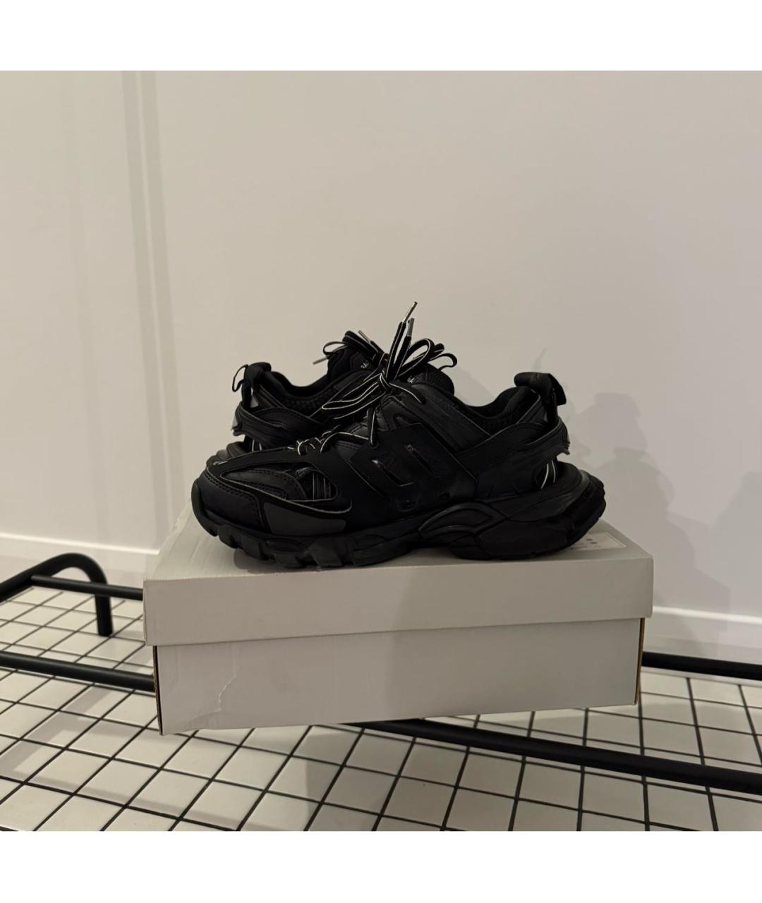 BALENCIAGA Черные кроссовки, фото 2