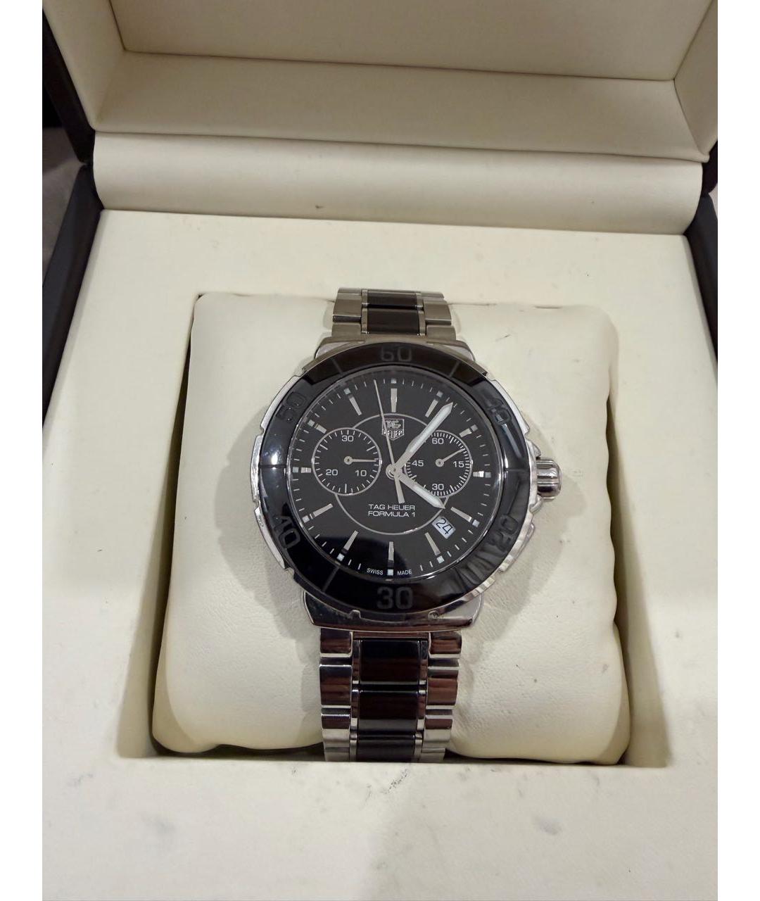 TAG HEUER Серебряные стальные часы, фото 5