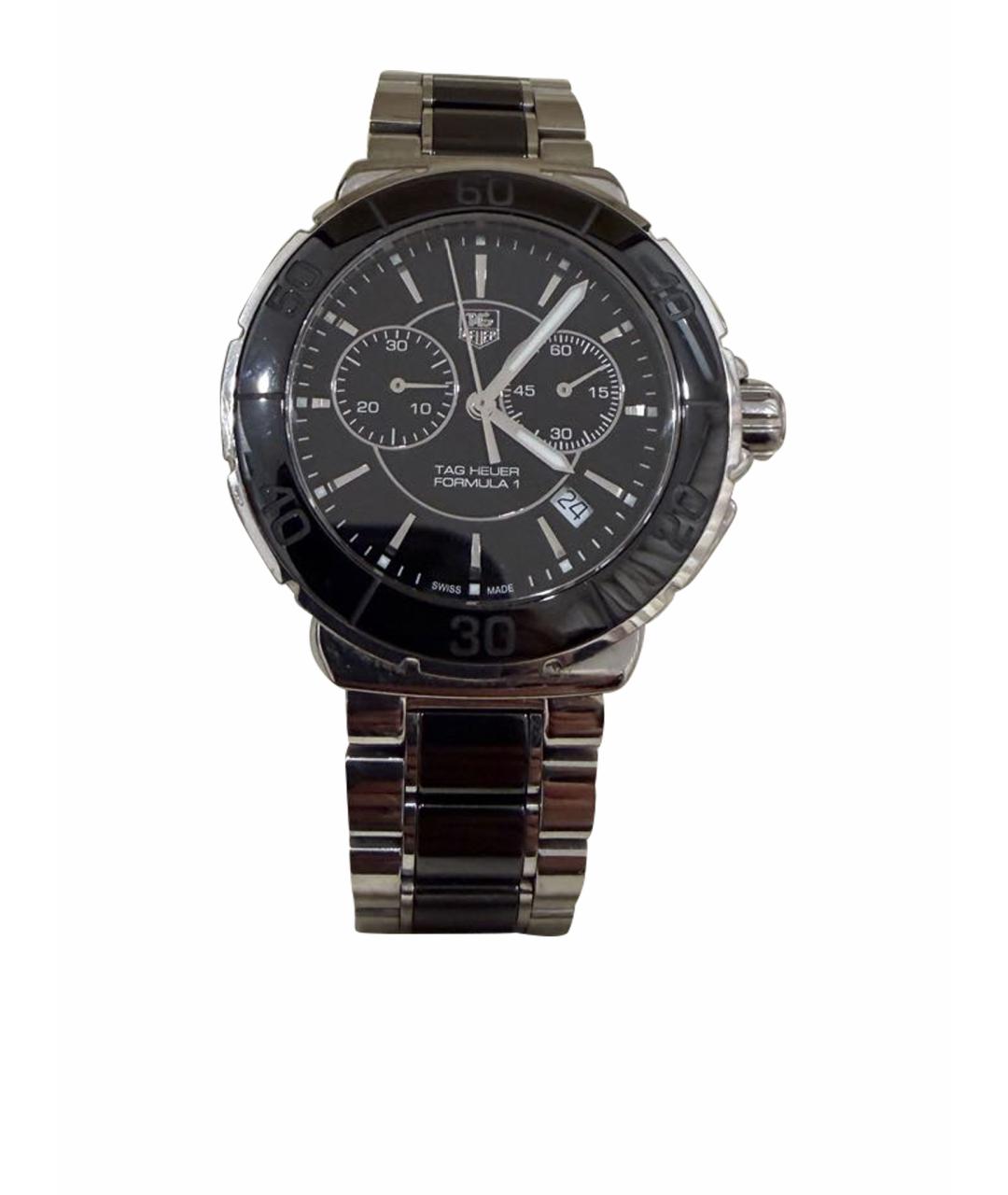 TAG HEUER Серебряные стальные часы, фото 1