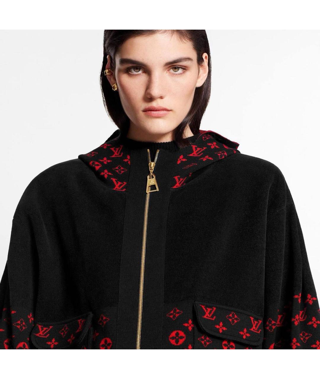 LOUIS VUITTON Черная куртка, фото 6