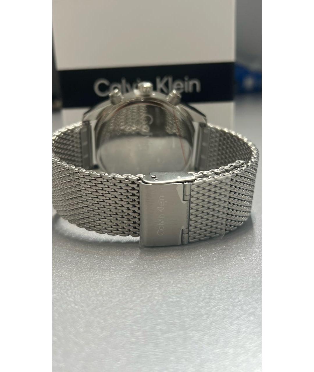 CALVIN KLEIN Темно-синие стальные часы, фото 3