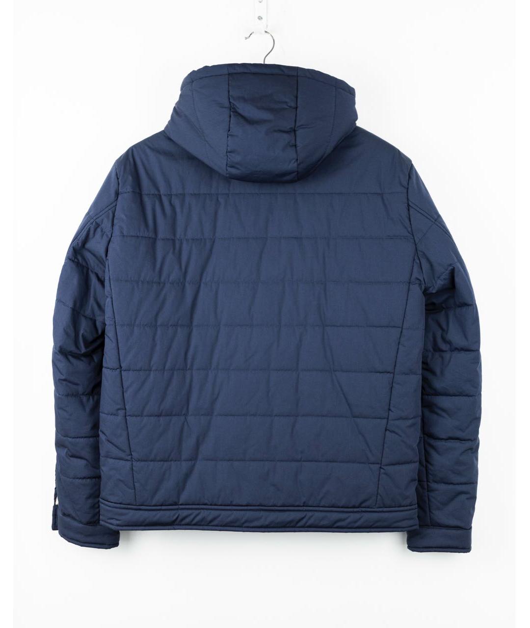 ELEVENTY Синяя полиамидовая куртка, фото 2