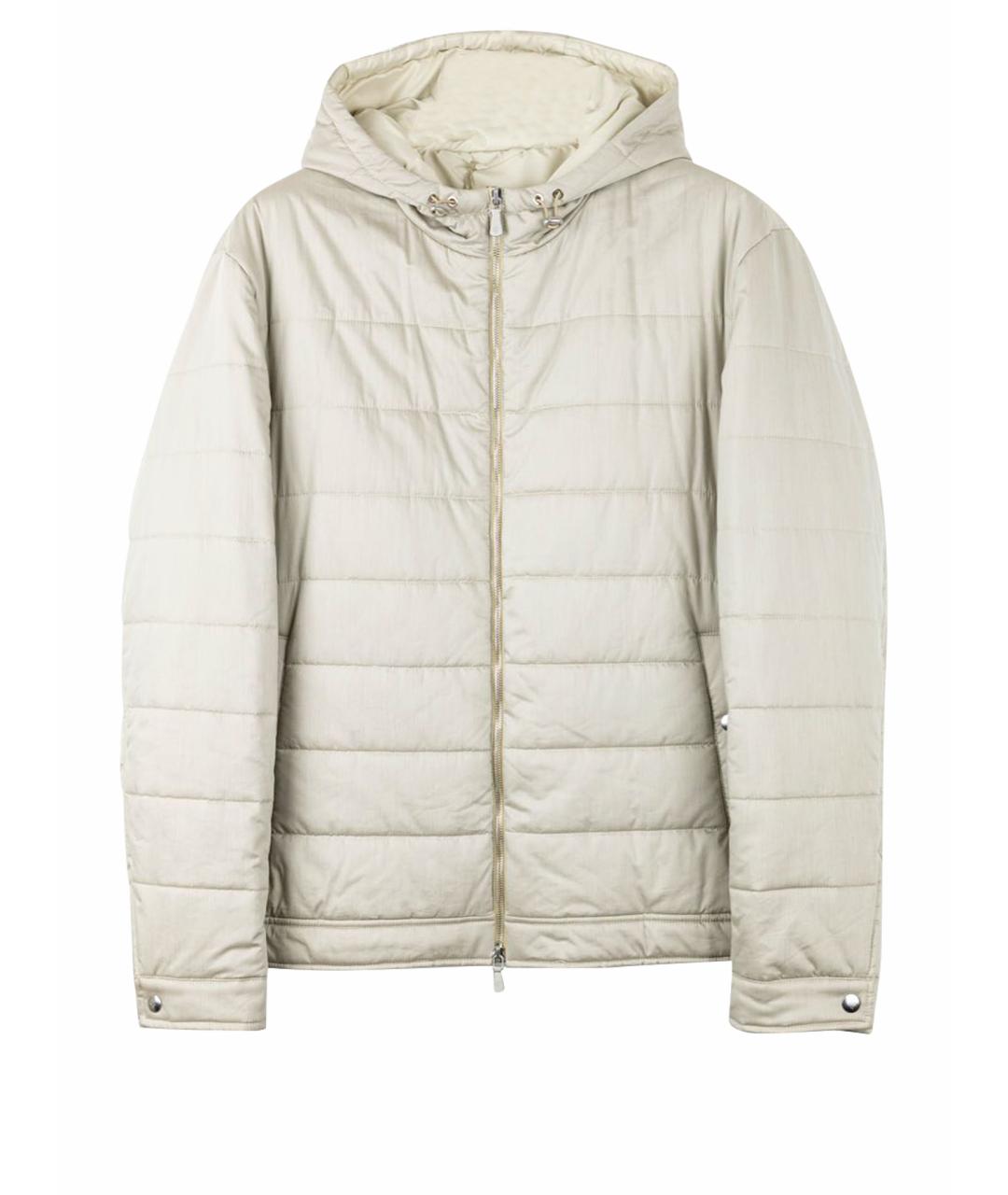 ELEVENTY Бежевая льняная куртка, фото 1