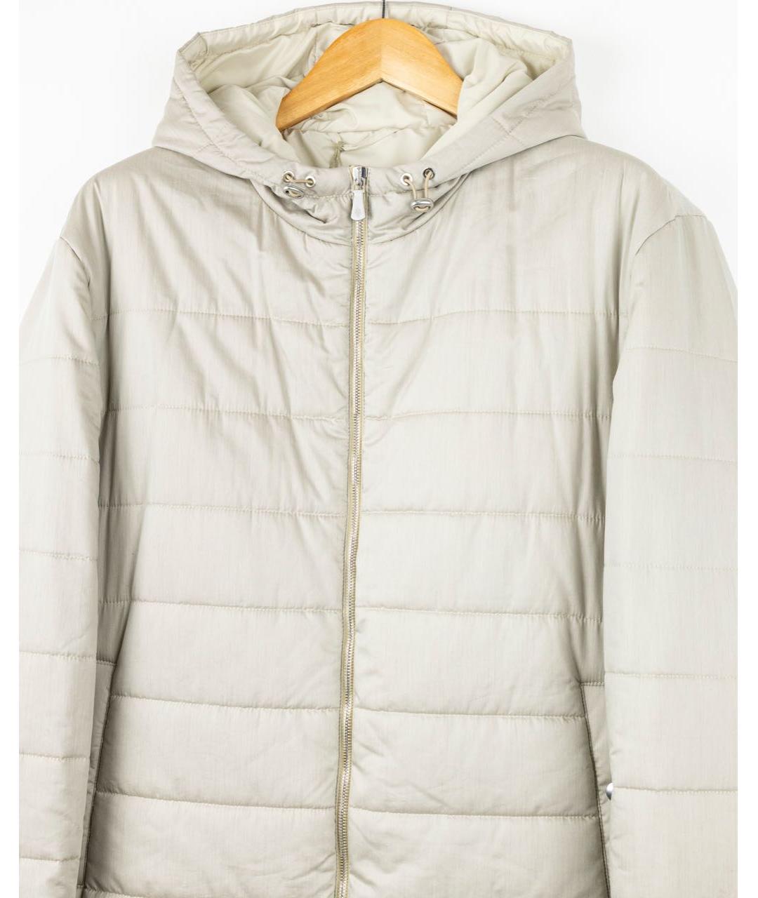 ELEVENTY Бежевая льняная куртка, фото 3