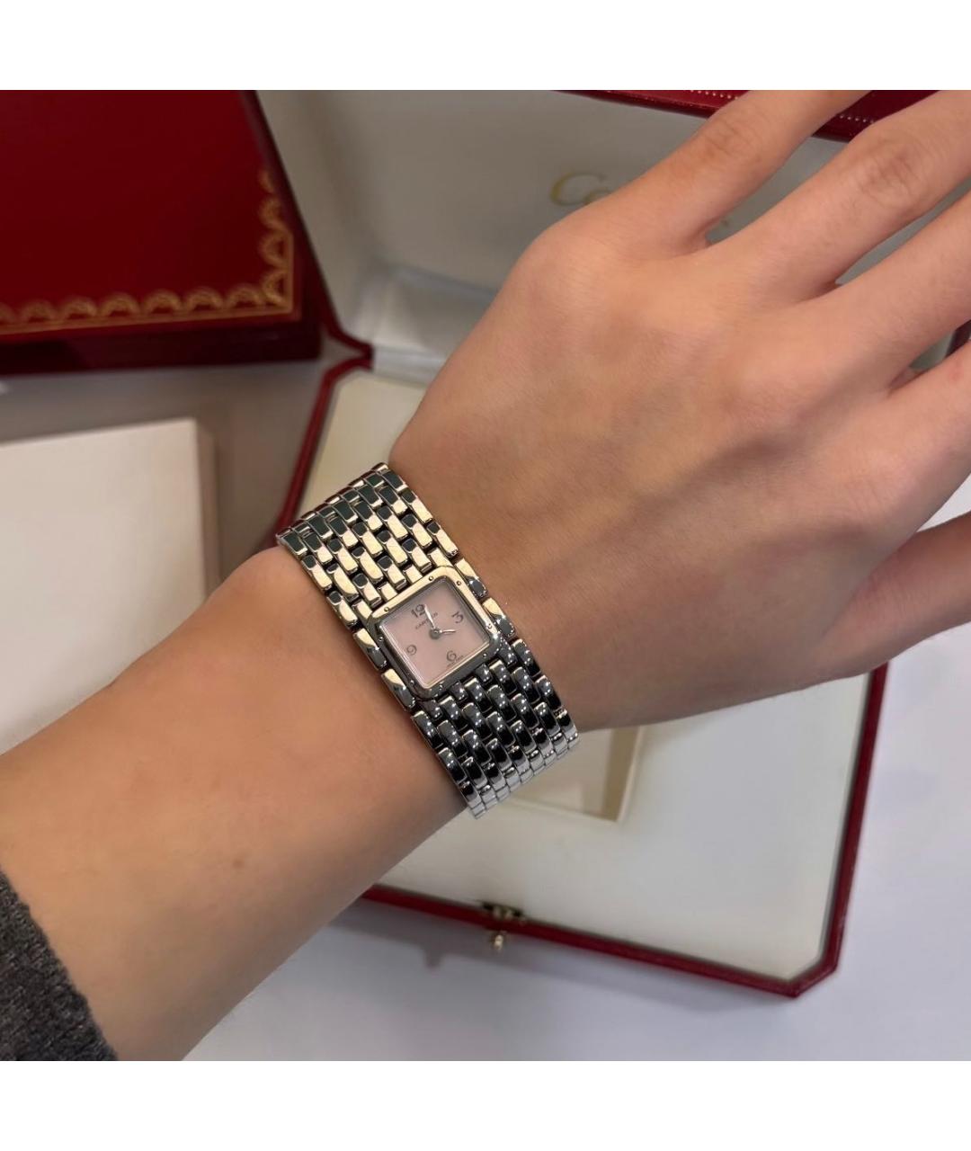 CARTIER Серебряные часы, фото 2