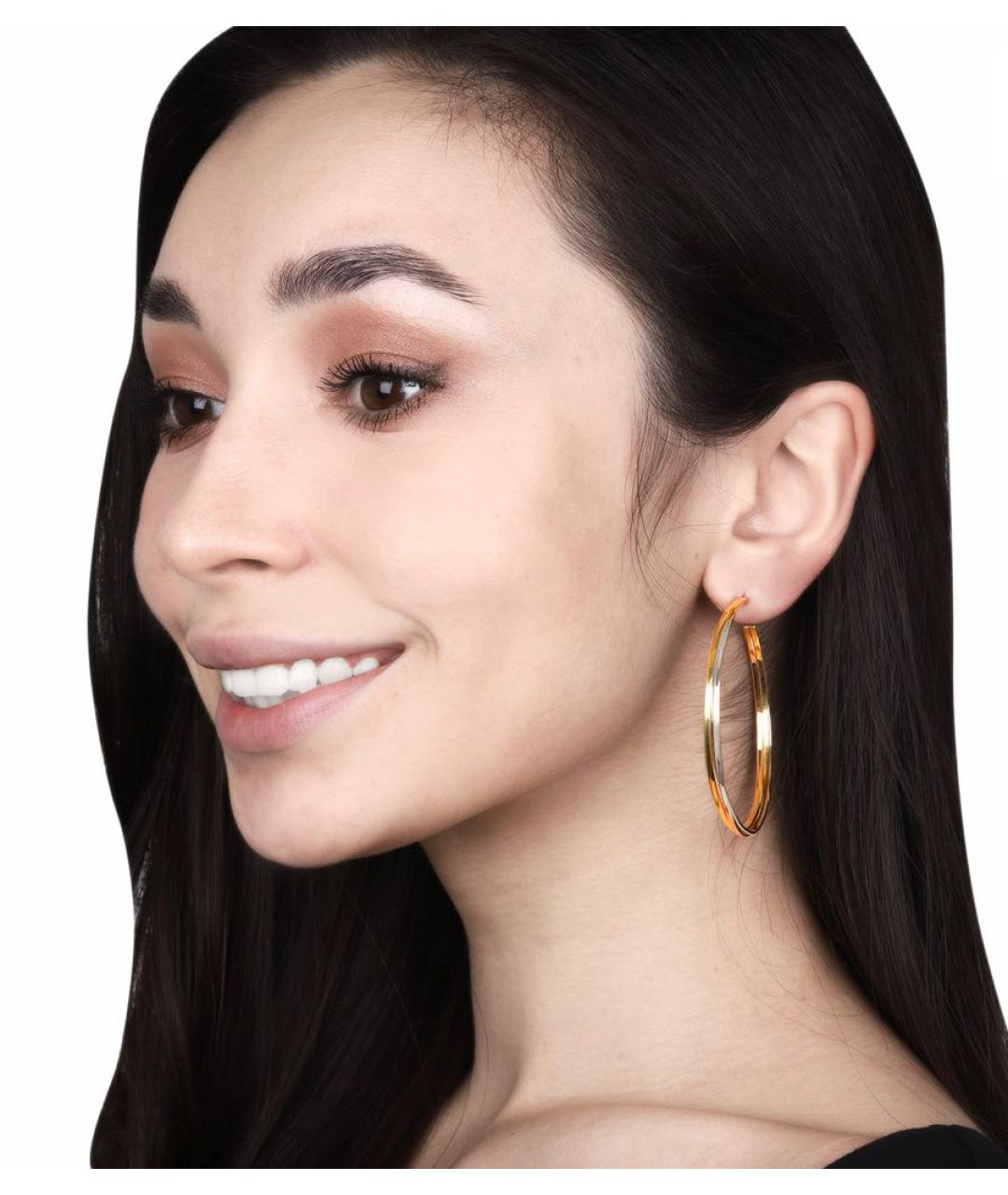 CARTIER Желтые серьги из желтого золота, фото 4