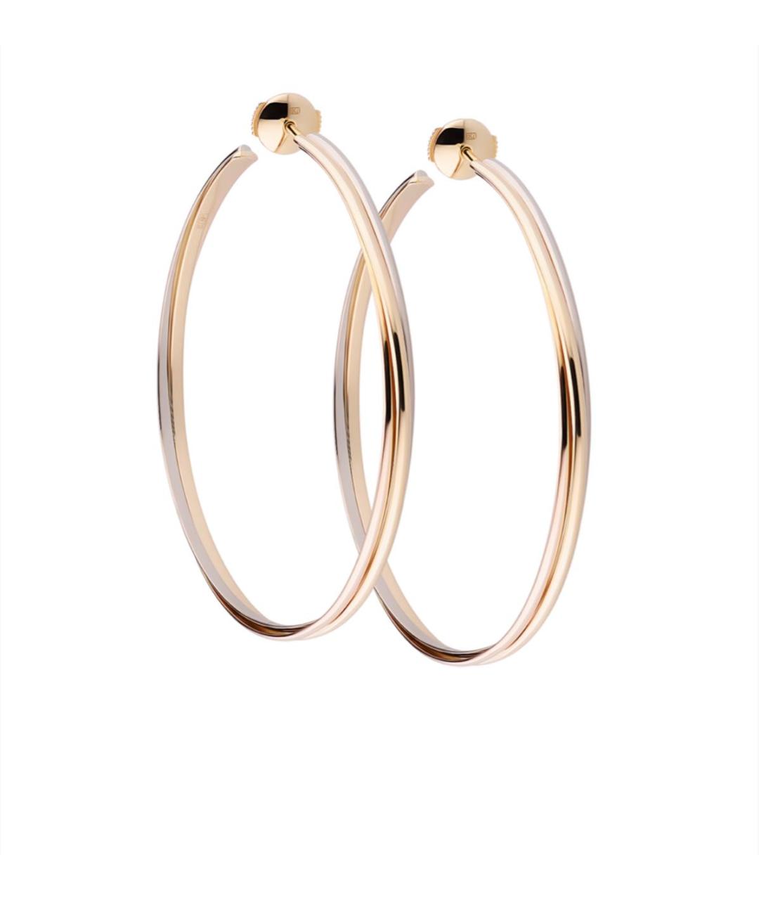 CARTIER Желтые серьги из желтого золота, фото 5