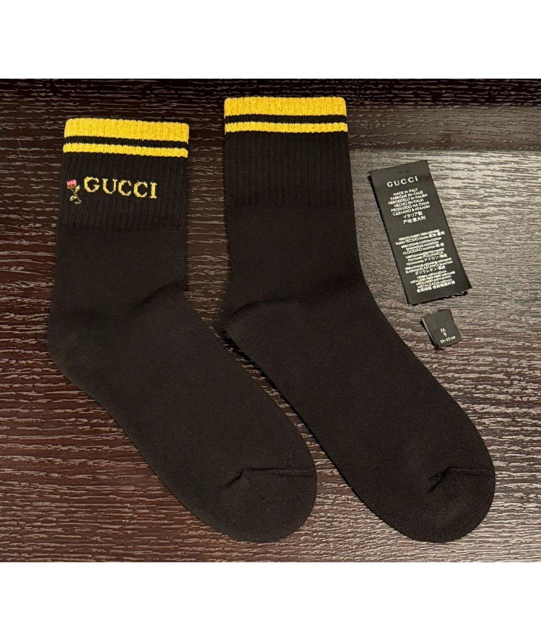 GUCCI Черные носки, чулки и колготы, фото 4