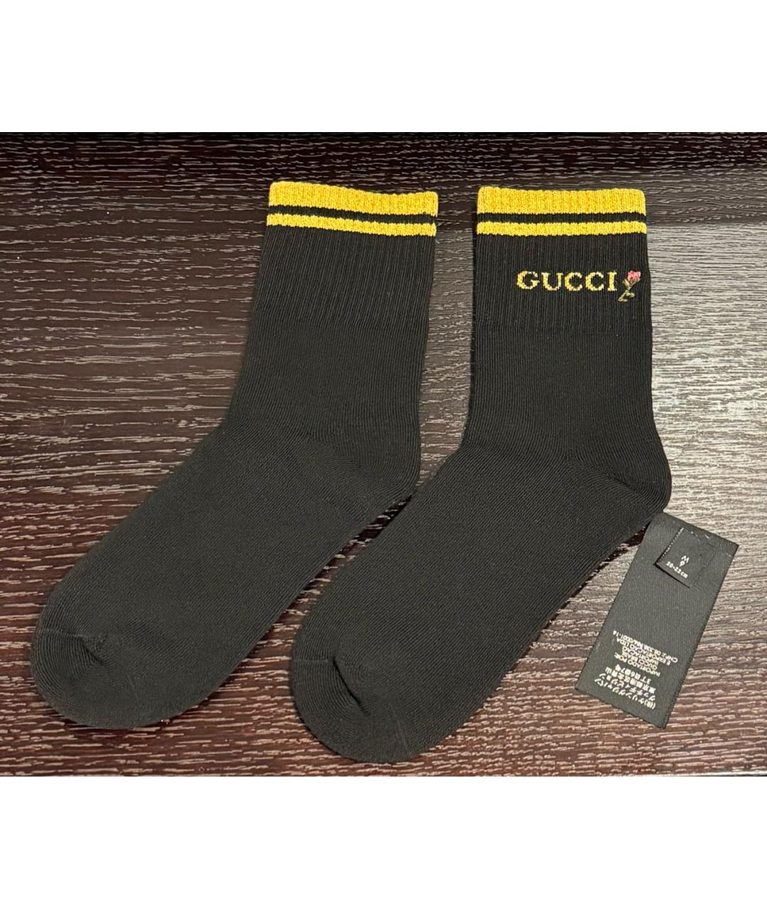 GUCCI Черные носки, чулки и колготы, фото 5